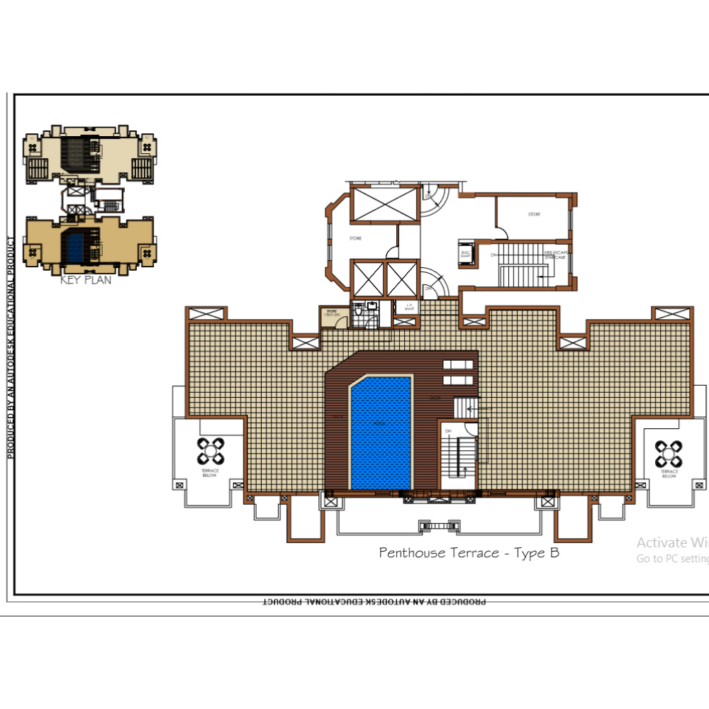 Cluster Plan 3 BHK Category 2